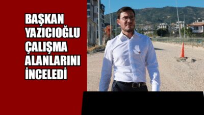 Tokat Belediye Başkanı Mehmet Kemal Yazıcıoğlu, belediye teknik ekibiyle birlikte