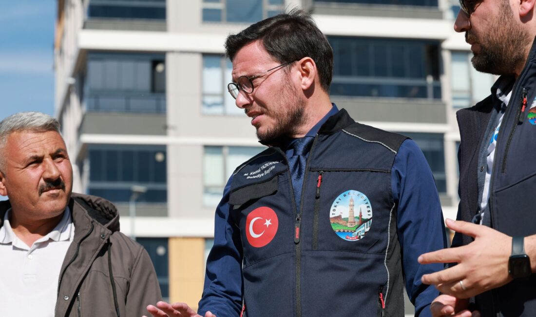 Tokat Belediye Başkanı Mehmet Kemal Yazıcıoğlu, belediye ekipleriyle birlikte kentin