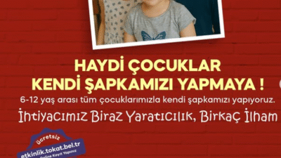 Tokat Belediyesi, çocuklar için renkli ve eğitici hafta sonu etkinlikleri