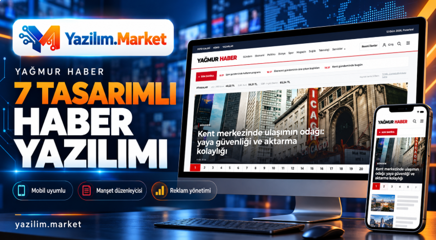 Haber Sitesi Kurmak İçin 7 Adım: Yağmur Haber’i Tanıyın Haber sitesi kurmak, bir alan adı satın alıp ana sayfaya